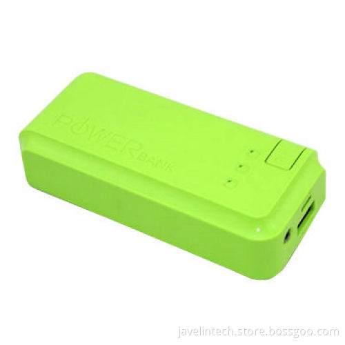 4,000/4,400/5,200mAh Power bank with 2pcs batteries, over-charge/-discharge protection